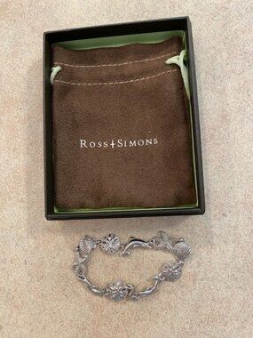 Ross Simons Sterling Silver Sea Life Bracelet